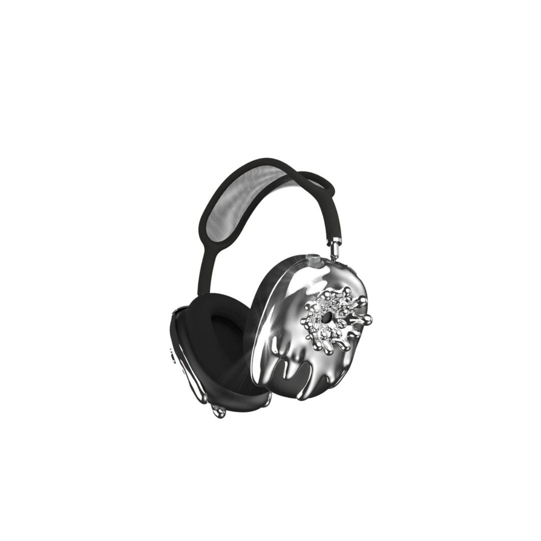 Metallic Splash – Drip Design AirPods Max Case