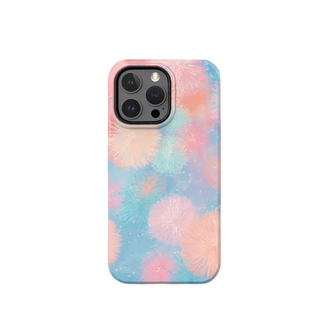 Dreamy Pastel Fireworks - iPhone Case - Berry Cases