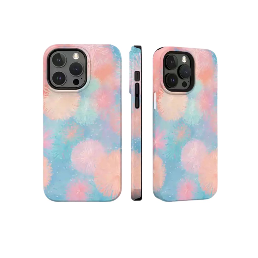 Dreamy Pastel Fireworks - iPhone Case - Berry Cases