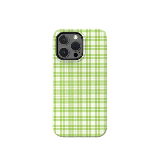 Mint Plaid - Iphone case - Berry Cases